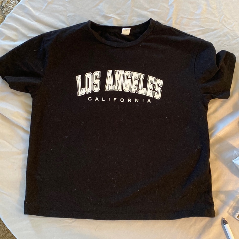 Shein youth XL black LA t-shirt